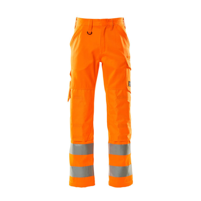 Hose mit Kniepolstertaschen SAFE LIGHT HV Orange - Mascot