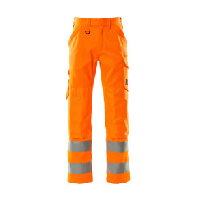 Hose mit Kniepolstertaschen SAFE LIGHT HV Orange - Mascot