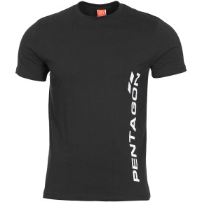 Ageron T-Shirt Pentagon Vertical Black - Pentagon