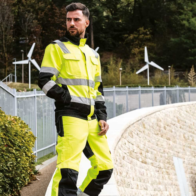Werkblouson Lux HV Geel / Zwart - Lafont