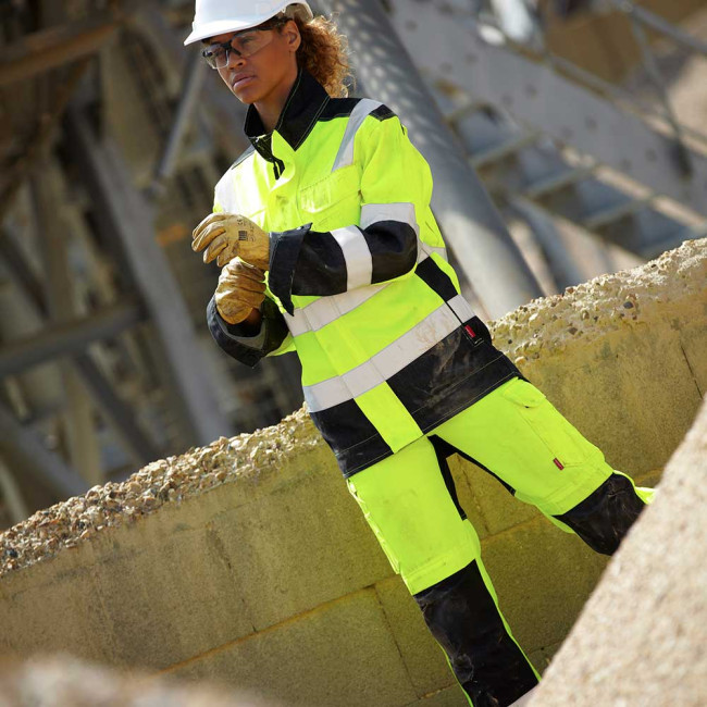 Blouson de travail Lux HV Jaune / Noir - Lafont