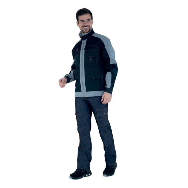 Bluza robocza Shear Czarna / Szara - Lafont