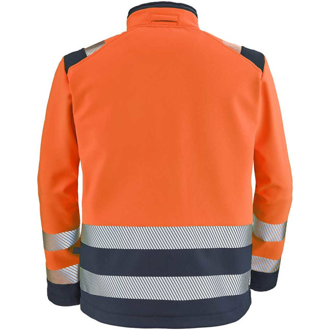 Veste softshell Tatras orange fluo et marine - Lafont