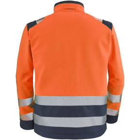Veste softshell Tatras orange fluo et marine - Lafont