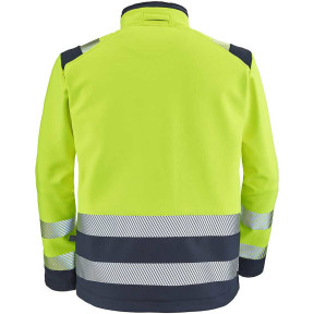 Softshell jas Tatras fluorgeel en marineblauw - Lafont