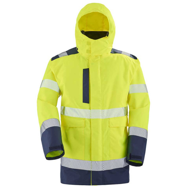 4-in-1 Parka Matra neongelb und marineblau - Lafont