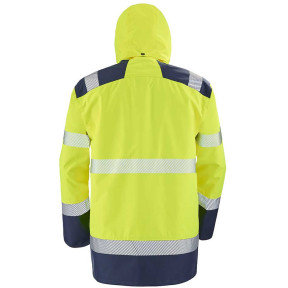 Parka 4 en 1 Matra jaune fluo et marine - Lafont
