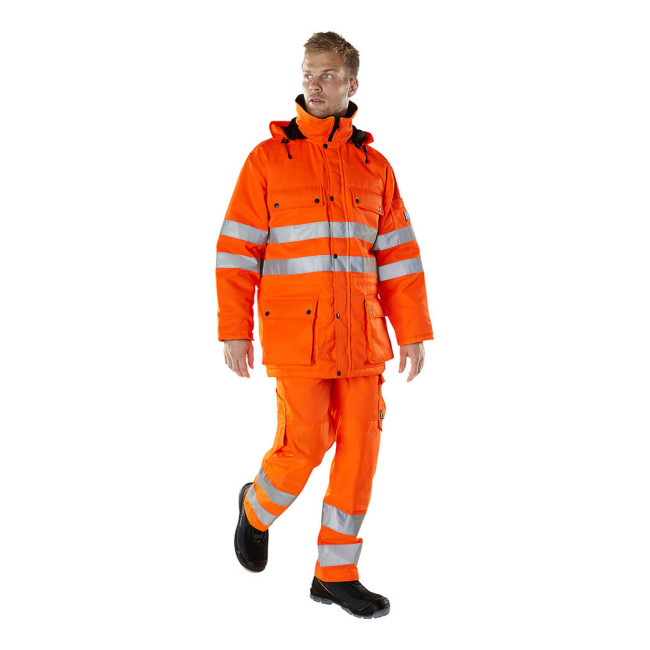 Pantalon avec poches genouillères GERALDTON Orange - Mascot
