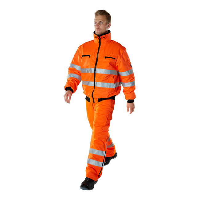 Pantalon avec poches genouillères GERALDTON Orange - Mascot