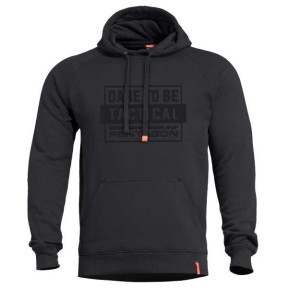Phaeton Hood Sweater -DT Black - Pentagon