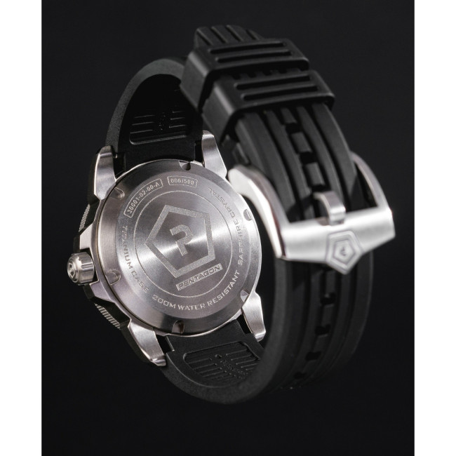 Genesis Silver Uhr - Pentagon