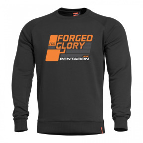 Hawk sweater "Forged for Glory" Zwart - Pentagon
