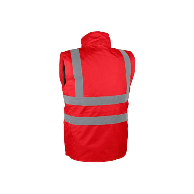 Parka 4 en 1 haute visibilité rouge - Singer Safety