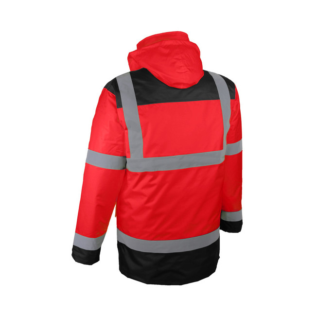 Parka 4 en 1 haute visibilité rouge - Singer Safety