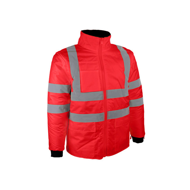 4-in-1 hoge zichtbaarheid rode parka - Singer Safety