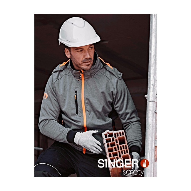 Kurtka softshell szara - Singer Safety