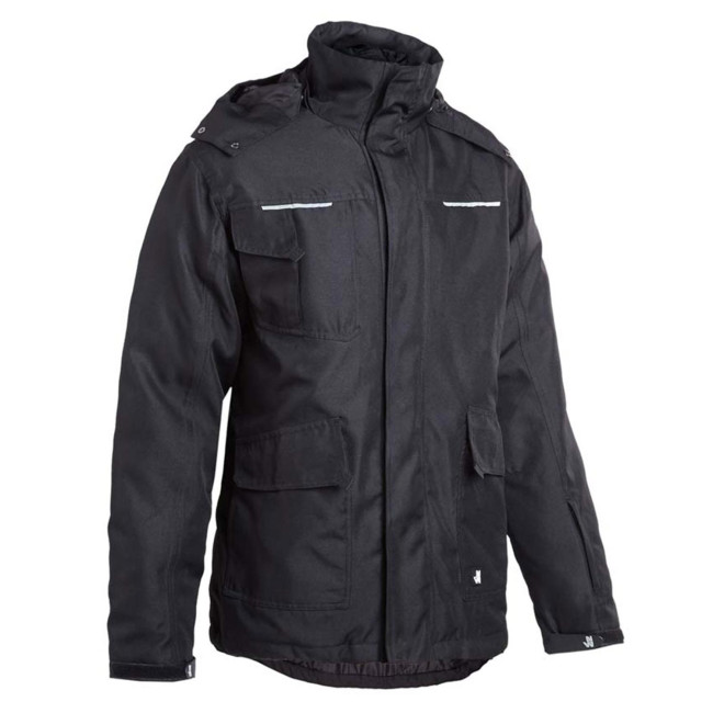 Wasserdichte Arbeitsjacke Mermoz Schwarz - North Ways