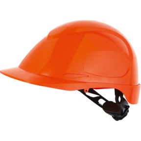 Kask ABS niewentylowany pomarańczowy - Singer Safety