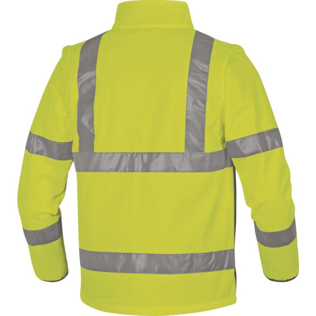 Softshell-Weste Hohe Sichtbarkeit Gelb - Delta Plus