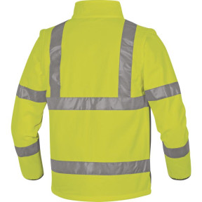 Vest softshell Haute visibilité Jaune - Delta Plus