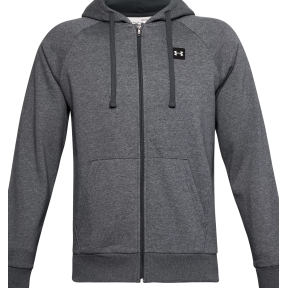 Bluza z kapturem Rival Fleece Full Zip Szara - Under Armour