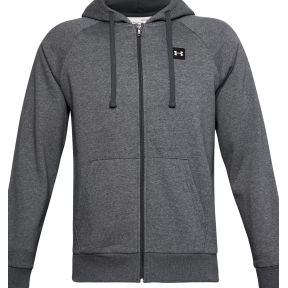 Bluza z kapturem Rival Fleece Full Zip Szara - Under Armour