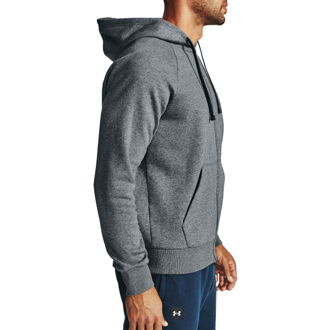 Bluza z kapturem Rival Fleece Full Zip Szara - Under Armour