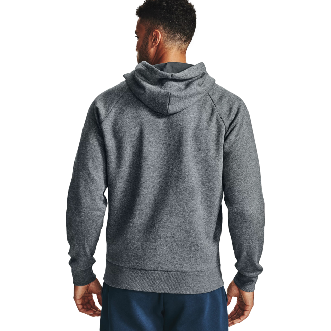 Sweat à capuche Rival Fleece Full Zip Gris - Under Armour