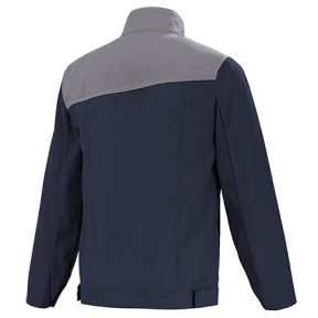 Arbeitsjacke Granat Marine / Mineral Grau - Lafont