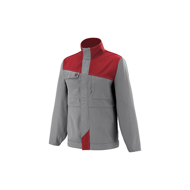 Blouson de travail Grenat Minéral gris / Rouge - Lafont