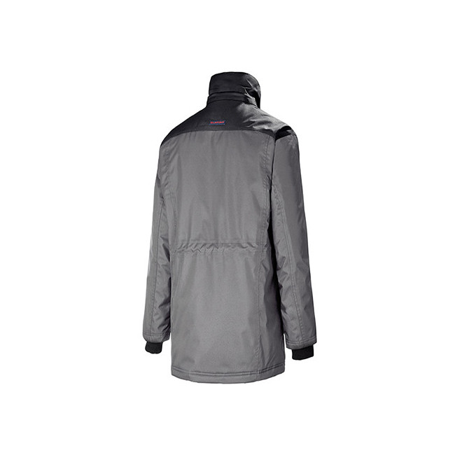 Parka Chuck stalowa i czarna - Lafont