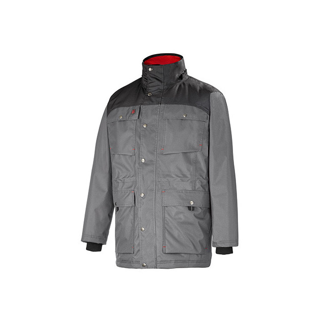 Parka Chuck acier et noir - Lafont