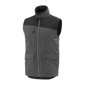 Bodywarmer de travail Hammer Charcoal / Noir - Lafont