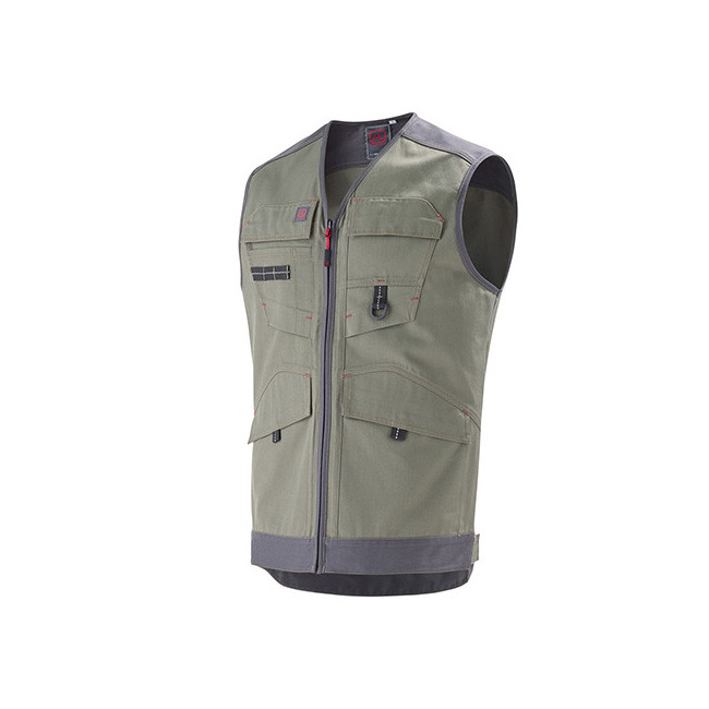 Arbeitsweste Trowel Khaki / Anthrazit - Lafont