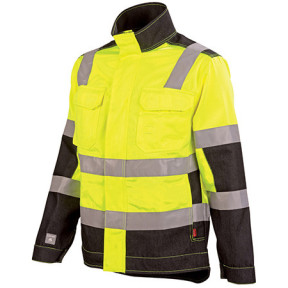 Werkjas Lux HV Geel / Zwart - Lafont
