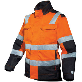 Werkjas Lux HV Oranje / Zwart - Lafont