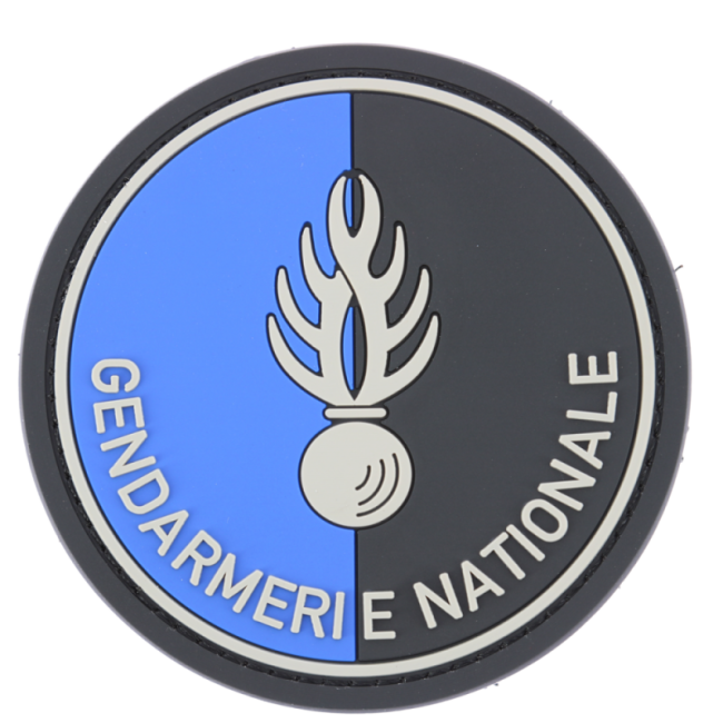 PVC-Abzeichen Gendarmerie Nationale NICHT ZUGELASSEN