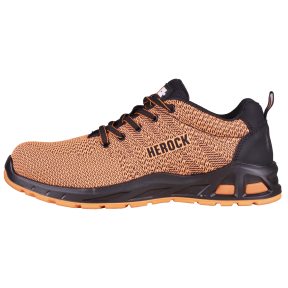 Baskets de sécurité basses S1P TITUS Orange - Herock
