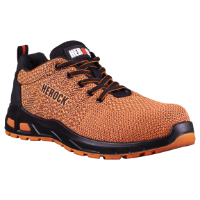 Baskets de sécurité basses S1P TITUS Orange - Herock