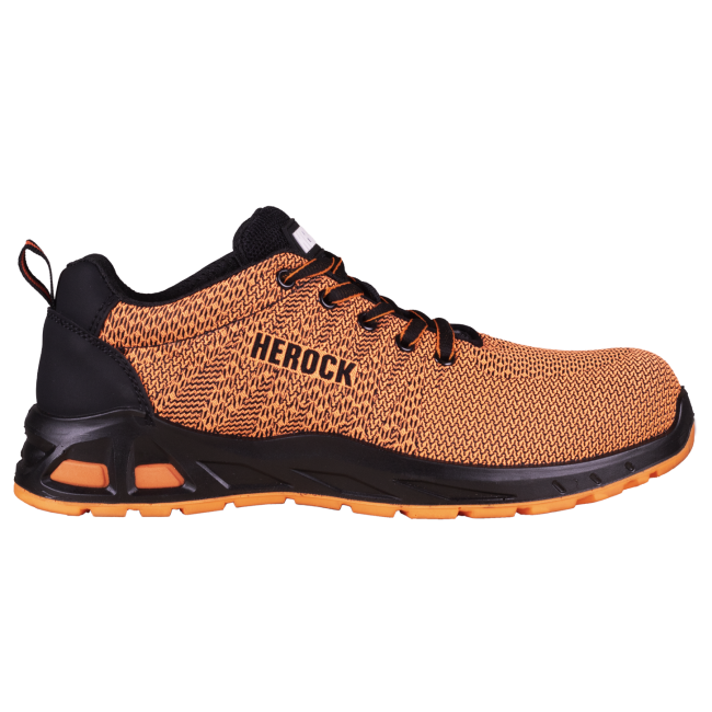 Baskets de sécurité basses S1P TITUS Orange - Herock