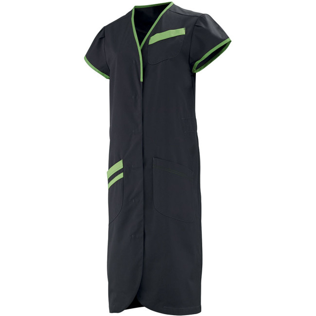 Bluza z krótkimi rękawami Daphnée szara i zielona - Lafont