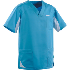 Tuniek heren Sandro blauw en wit - Lafont