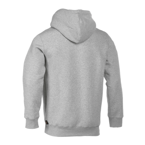 HESUS Kapuzen-Arbeitssweatshirt Grau Meliert - Herock