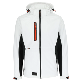 Softshell à capuche TRYSTAN Blanc - Herock