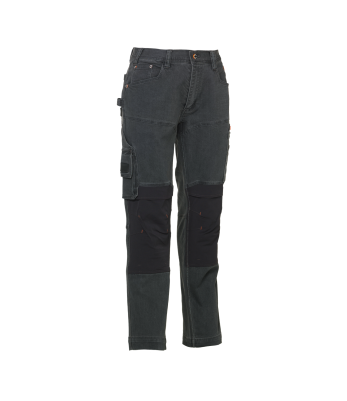 Jean Stretch multipoches SPHINX Gris Jean - Herock