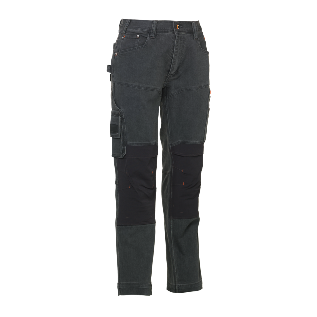 Jean Stretch multipoches SPHINX Gris Jean - Herock