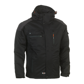 Veste de travail imperméable multipoches PERSIA Noir - Herock