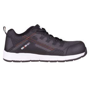 Schwarze S1P Sicherheits-Sneaker Davos - Herock
