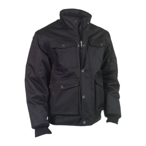 Veste de travail manches amovibles Balder Noir - Herock