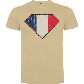 T-shirt Zand Superfrench - Army Design by Summit Outdoor